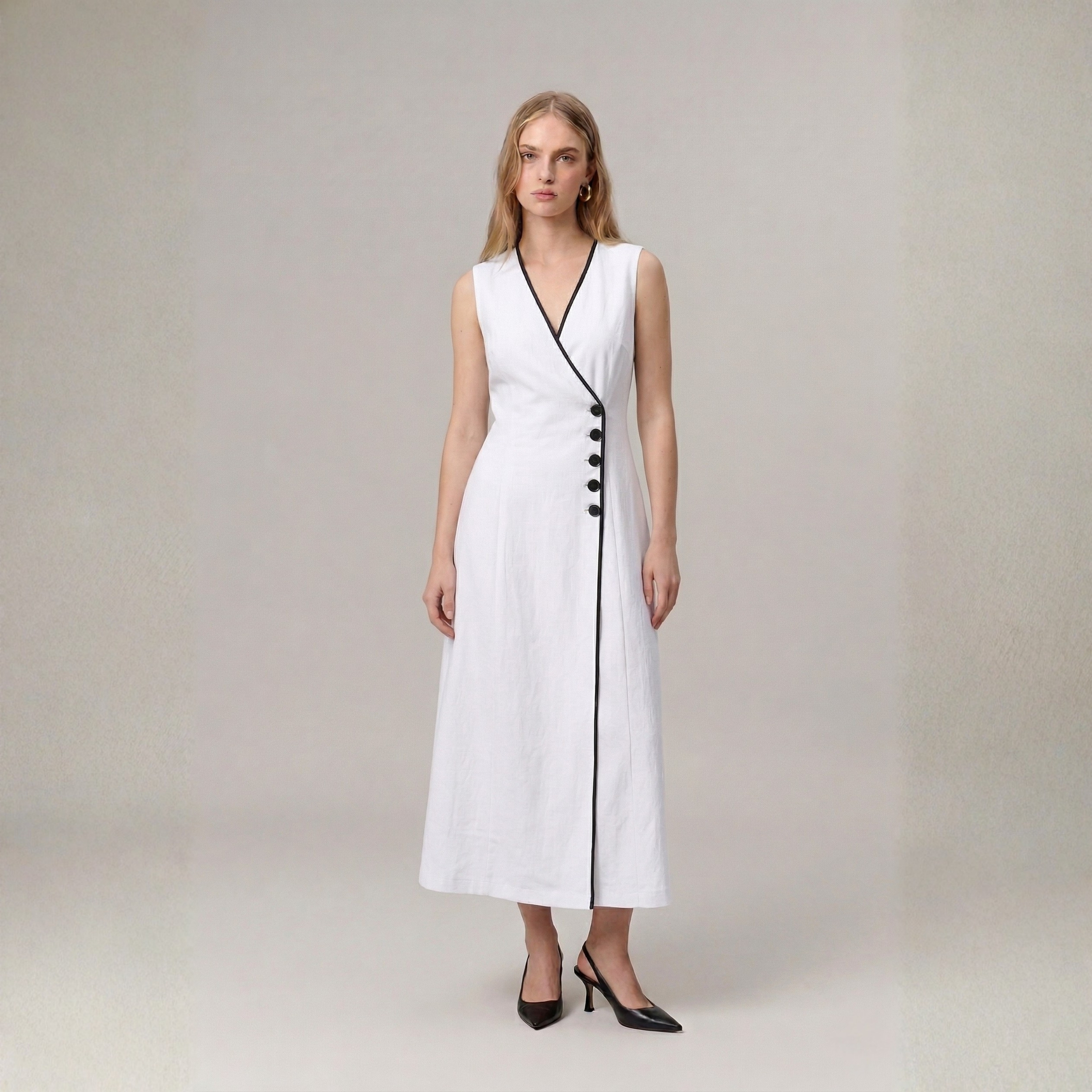 Parisian Sunday Wrap Dress